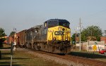 CSX 24 leads train Q408 northbound